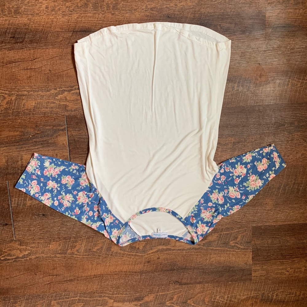 1/2 sleeve flower shirt!